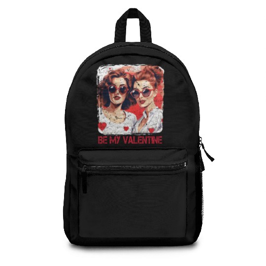 Valentines Day Outfit For Her And Her in love Backpacks