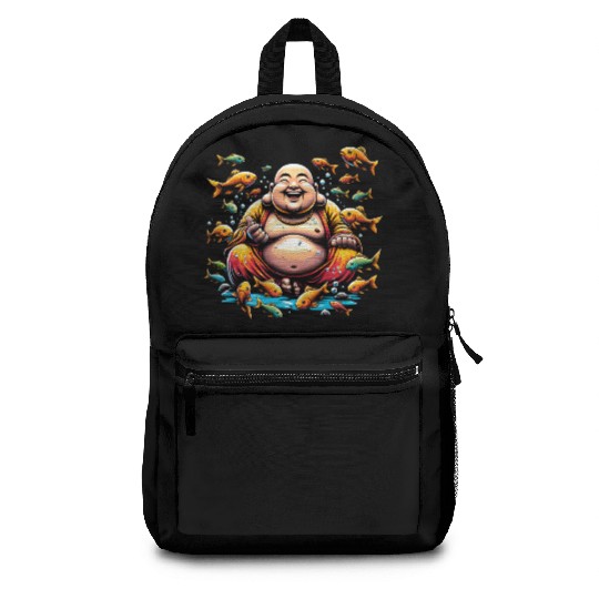 Buddhism and Underwater World - Peaceful Diving Backpacks