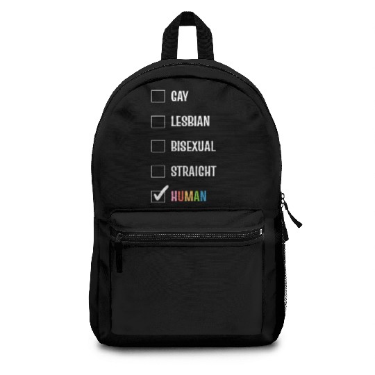 Gay Lesbian Bisexual Straight Human Gender Backpacks