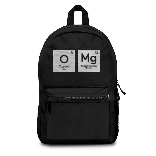 OMG periodic table in chemistry Backpacks