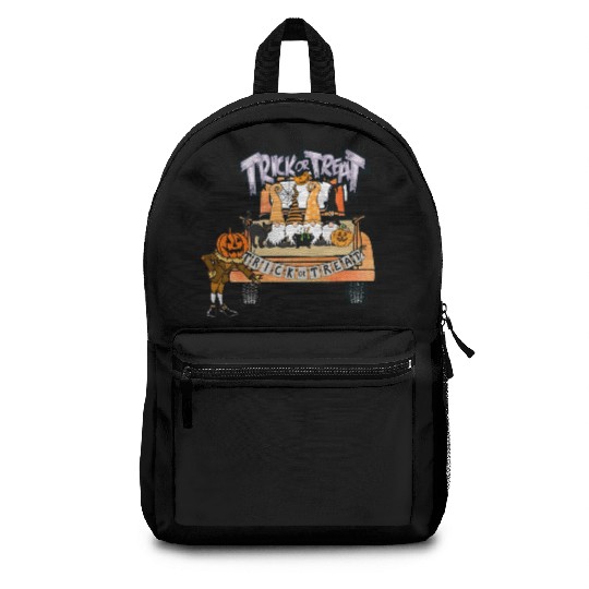 Gnome Trick Or Treat Halloween Backpacks