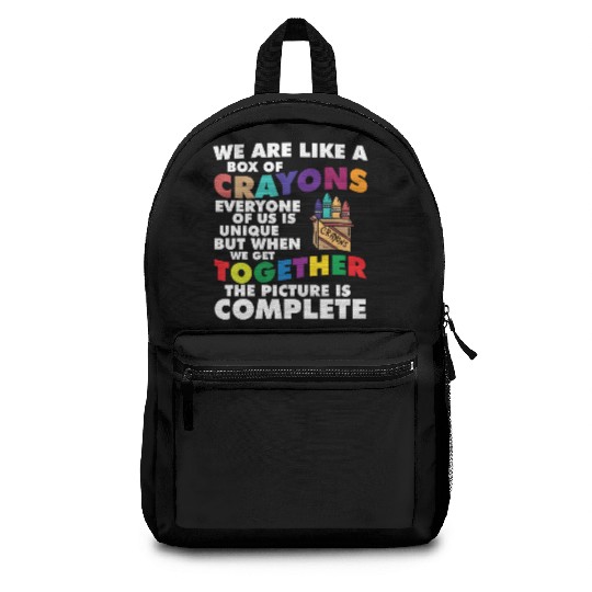 Back to School Teacher Life We Are Like A Box Of Backpacks