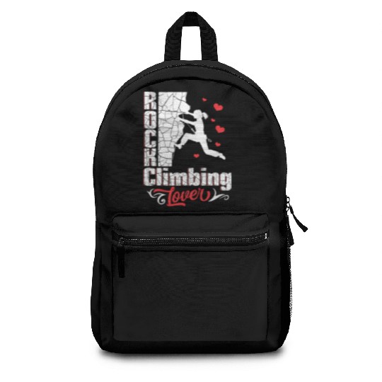 Rock Climbing Lover Backpacks