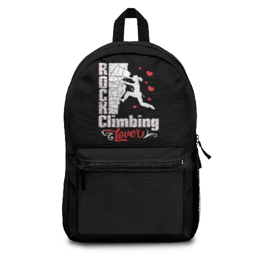 Rock Climbing Lover Backpacks
