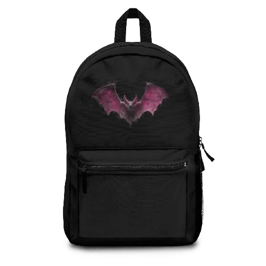 Gothic Bat Occult Space Galaxy Vampire Goth Alt Ae Backpacks