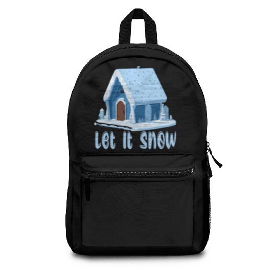 Let It Snow Winter Backpacks