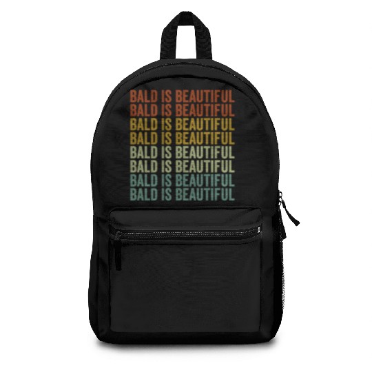 Bald Is Beautiful Backpacks
