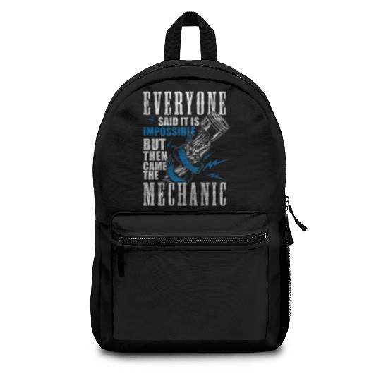 Mechanic Mechatronics Engineer Hobbyist Backpacks