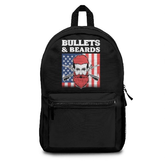Bullets & Beards Soldier or Army Gift Backpacks