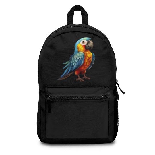 Macaw Parrot for a Bird Lover Animal Lover Backpacks