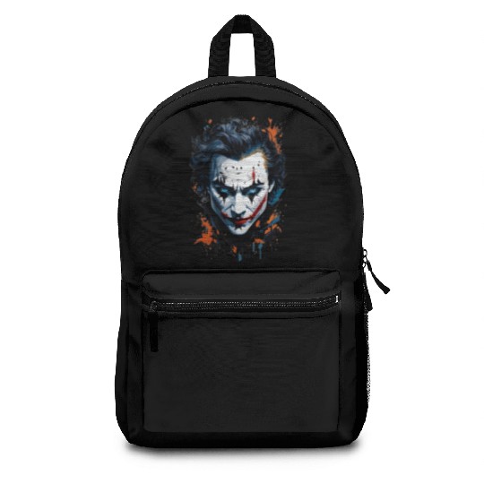 Chaos in Colors: Vibrant Joker Face Backpacks