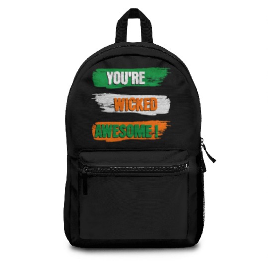 You're Wicked Awesome Graphic Backpacks