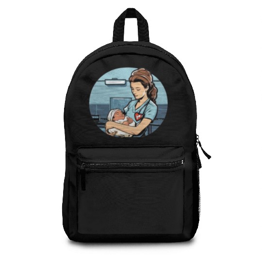 Registered Nurse Medical Medicine Neonatal Nurse Backpacks