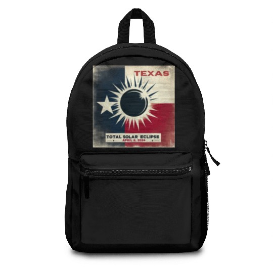 Texas Total solar eclipse 2024 Backpacks