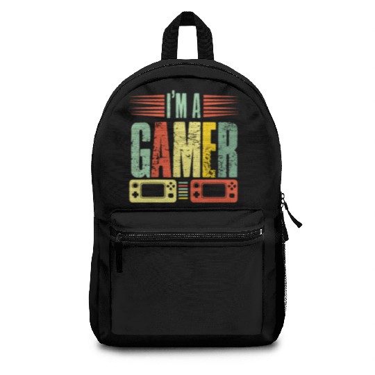 Im a gamer Backpacks