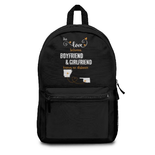 Love Between BF And GF Arkansas To Oklahoma Gift Backpacks