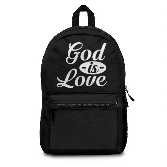God Is Love Backpacks