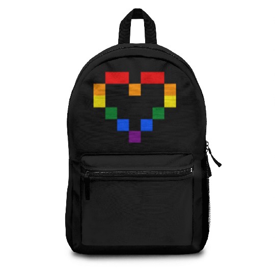 Rainbow Heart Backpacks