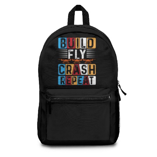 Build Fly Crash Repeat Backpacks