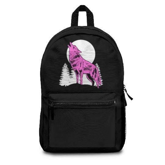 Mountain Wolf Furry Owner Gift Backpacks