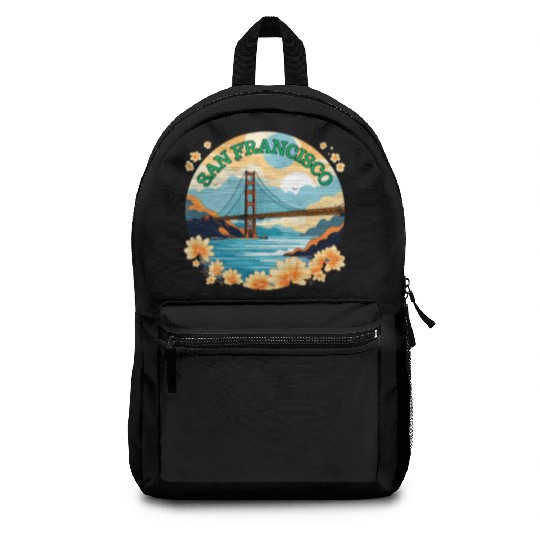 Golden Gate Bridge - San Francisco Backpacks