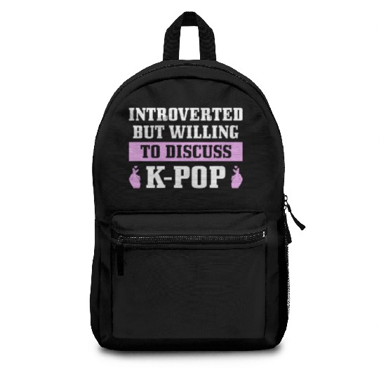 K-Pop Fan Gift Korean Pop Music Backpacks