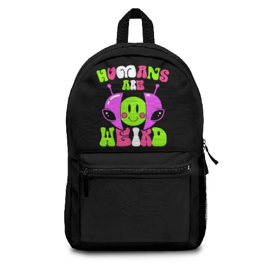 Alien, Aliens, UFO, UAP, Space Unknown Flight Backpacks