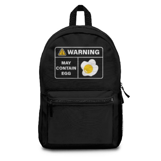 Fried Egg Lover Funny Foodie Backpacks