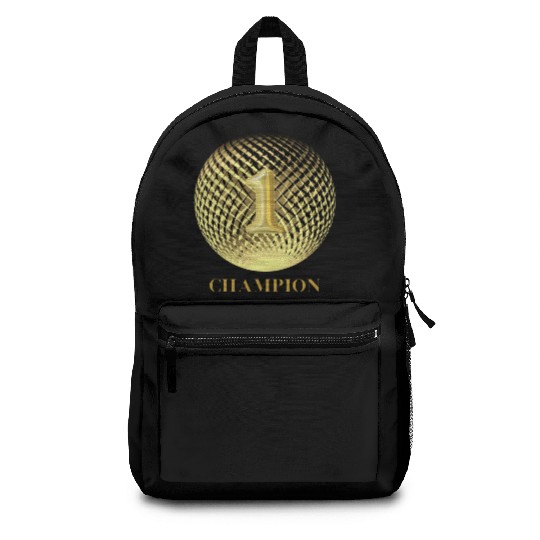 Number one Champion Gold medal first place winner Backpacks