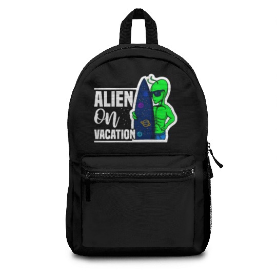Alien, Aliens, UFO, UAP, Space Unknown Flight Backpacks
