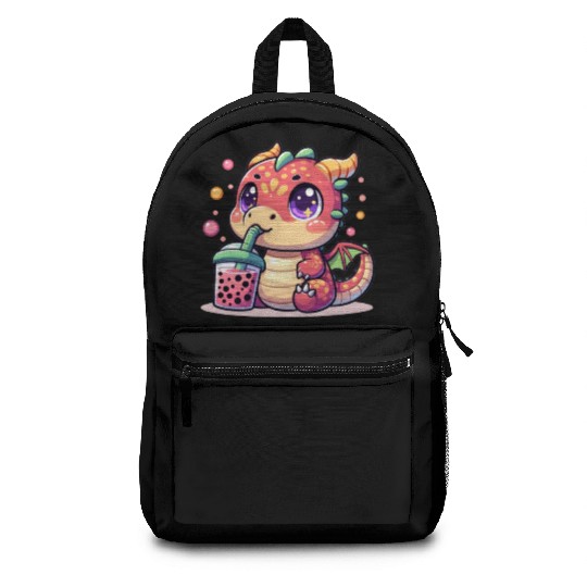 Boba Tea Dragon Kawaii Backpacks