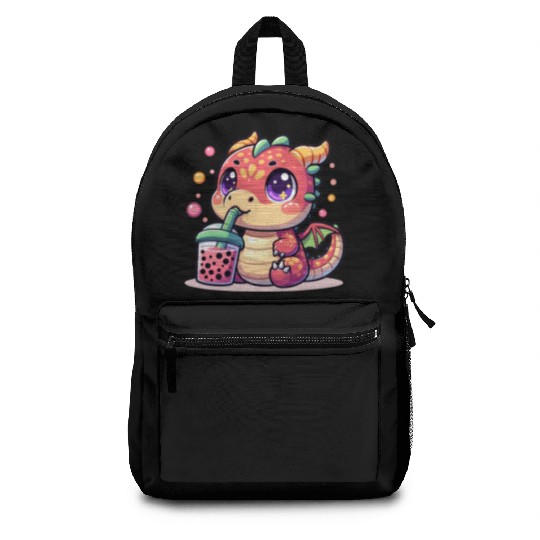 Boba Tea Dragon Kawaii Backpacks