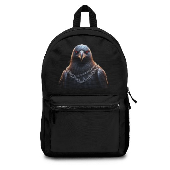 Eagle Caged Thunder: A Heavy Metal Eddie Backpacks