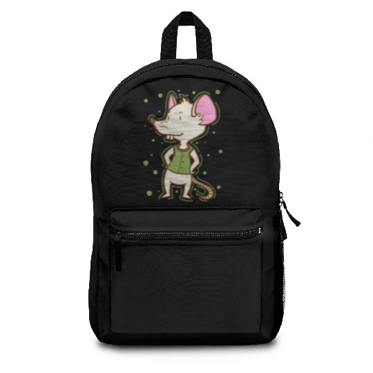 Mouse Nature Cheese Pet Mammal Backpacks