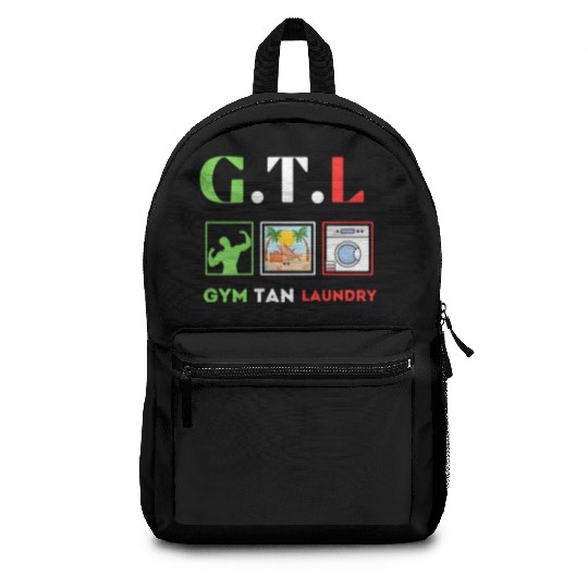 Design sans titre 6 Gym Tan Laundry GTL New Jersey Backpacks