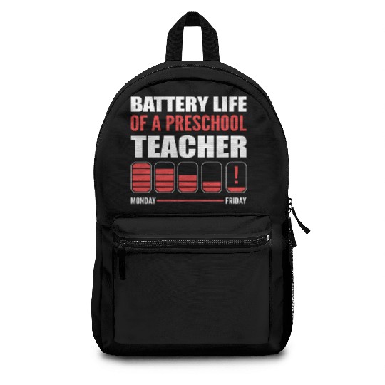Preschool Teacher Funny Teacher Gift Backpacks