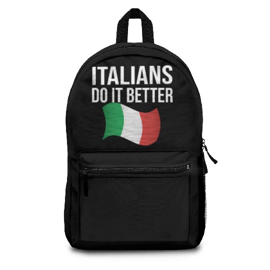 Italians do it better Backpacks