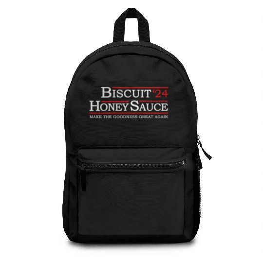 Biscuit and Honey Sauce 2024 Election Backpacks