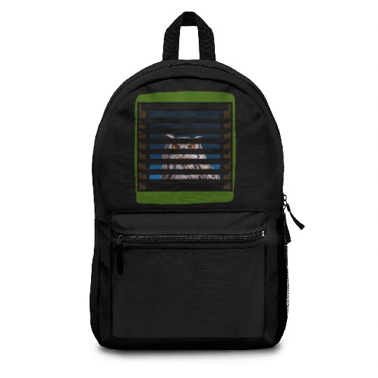 Flaco the Owl - Green Window Backpacks