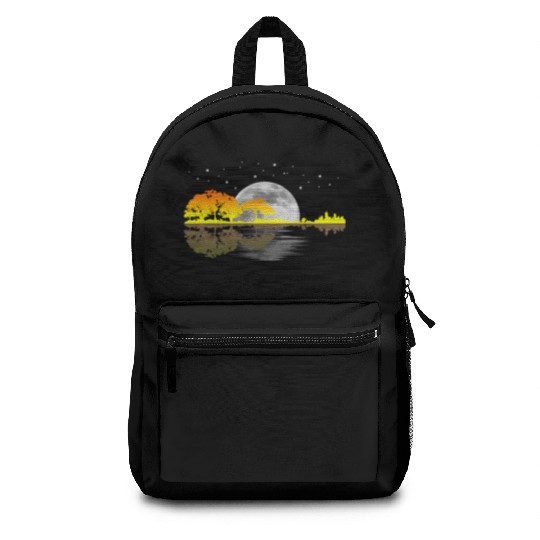 Guitar Player Gift Vintage Guitarist Backpacks