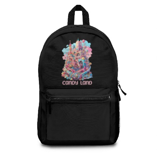 Let's Go Candy Land Graphic Backpacks