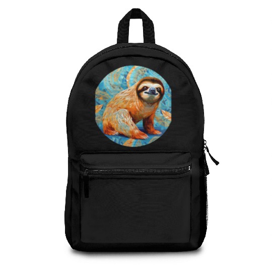Mosaic Mandala Sloth Backpacks