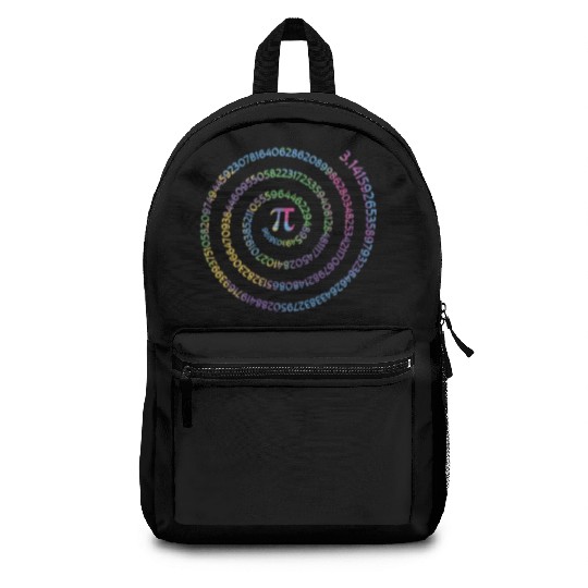 Pi Symbol Logo Funny Pi Day Math Equations Backpacks