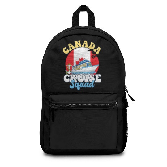 Canada Cruise Squad Family Vacation Trip Backpacks
