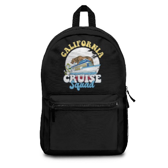 California Cruise Squad Family Vacation Trip Backpacks