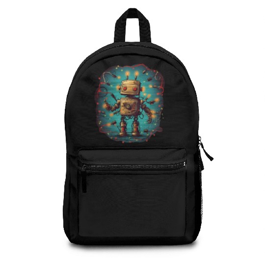 Tangled Techmas Bot Backpacks