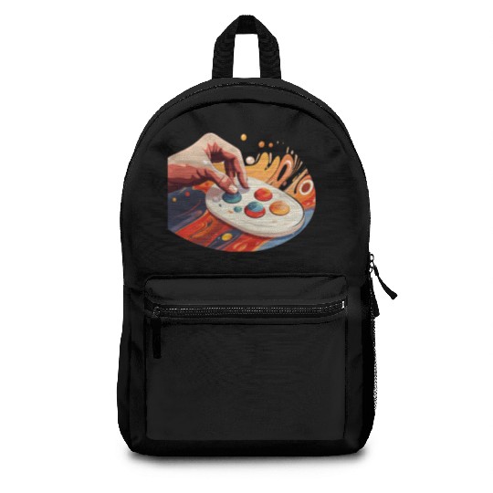 Painting with knobs - Music production Backpacks