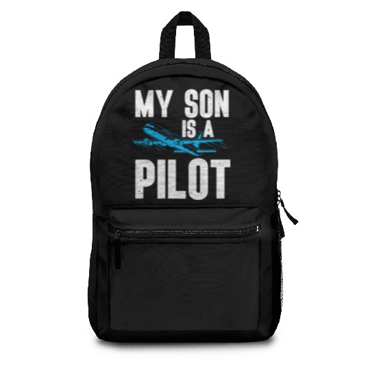 Pilot Quote Flight Lover Aircraft Aviation Backpacks