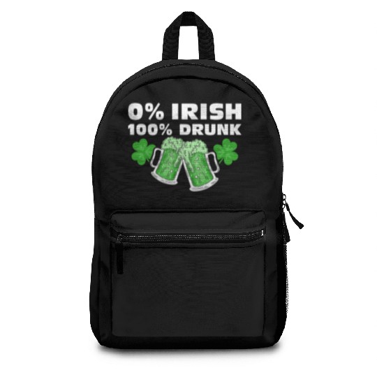 0 % Irish 100 % Drunk Backpacks