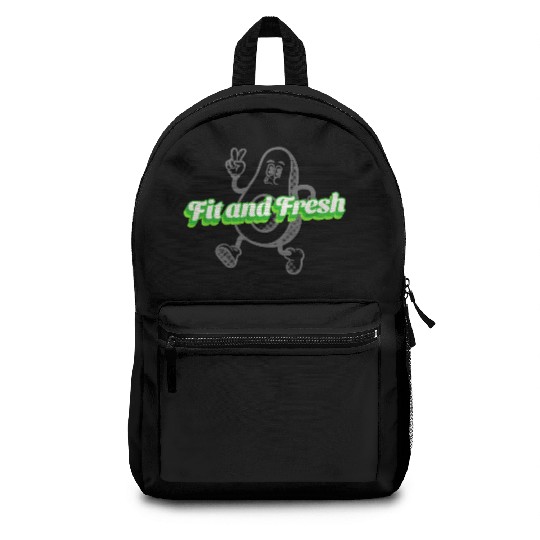 Fit and Fresh Avocado Gym Backpacks